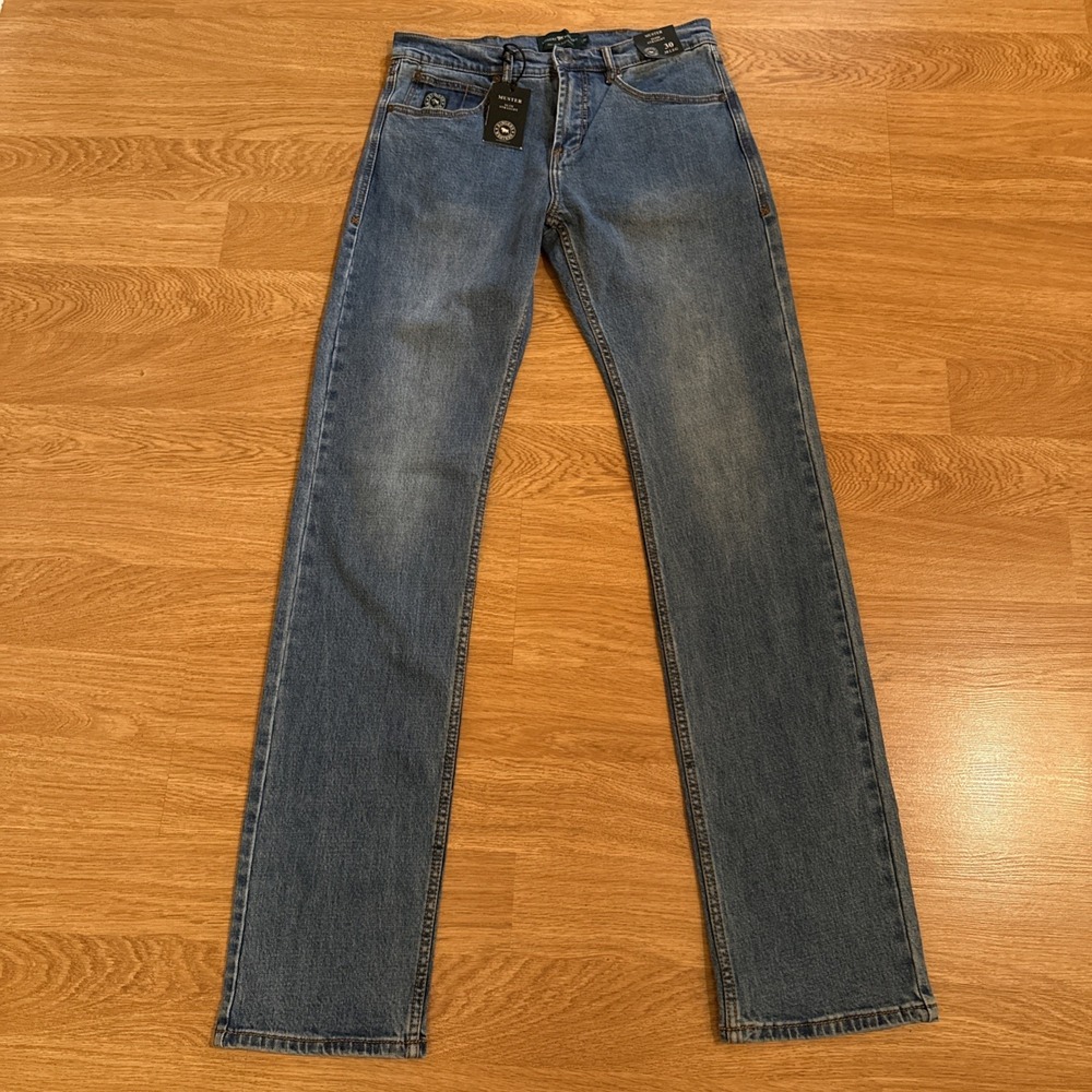 Ringers Western Jeans Men's Muster Slim Straight 30x38 (Actual‎ 32x36) Stretch